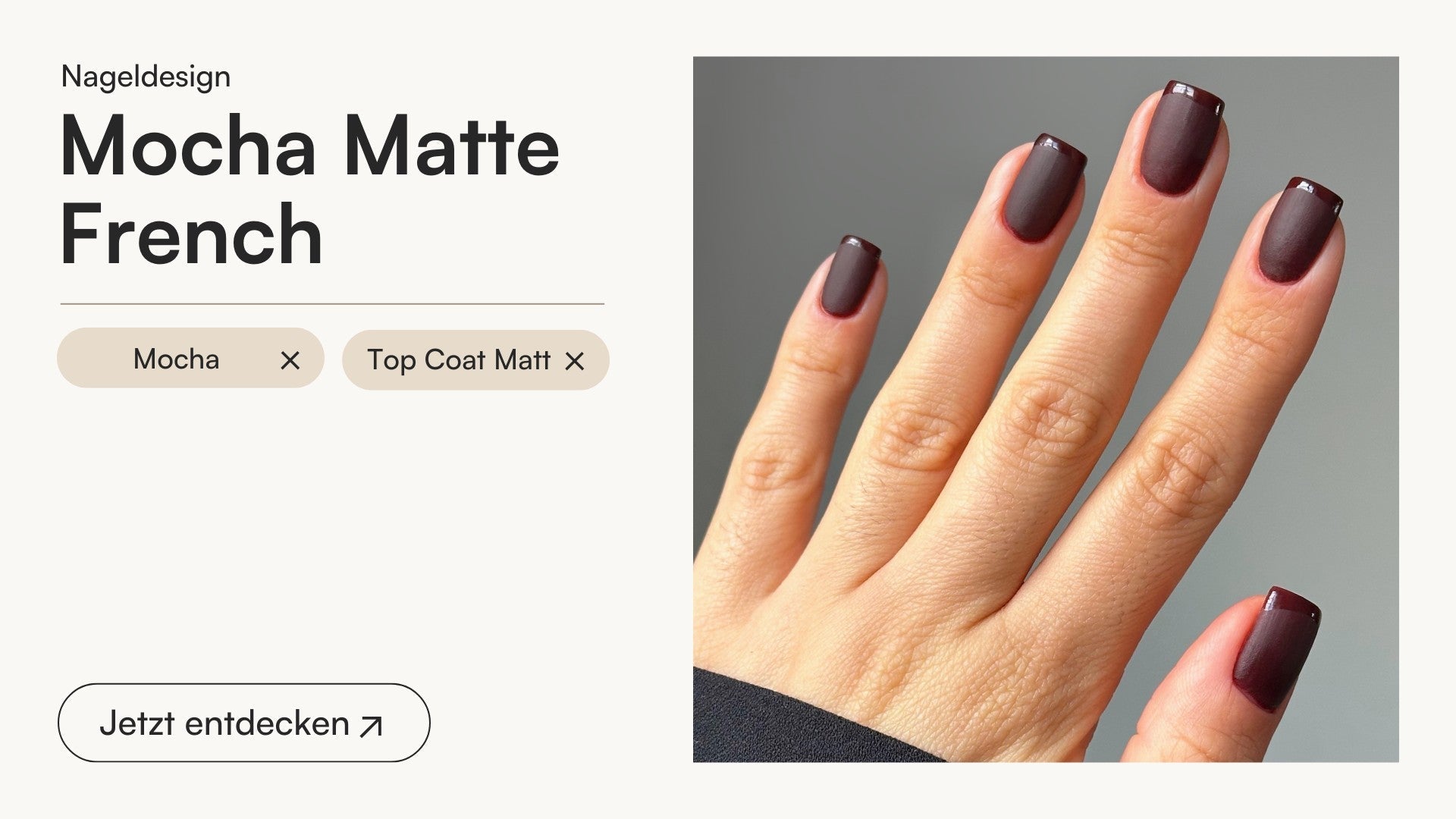 Mocha Matte French - Doonails