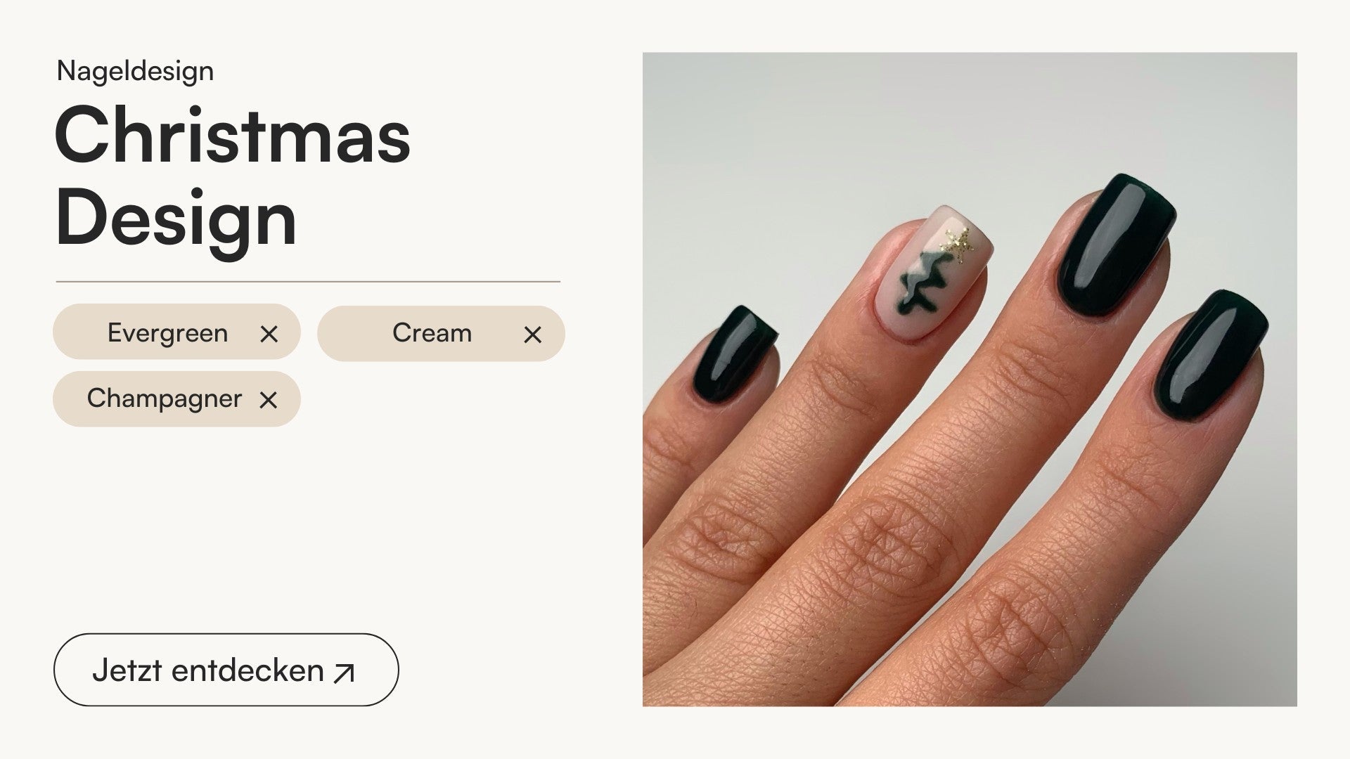 Evergreen Christmas Design - Doonails