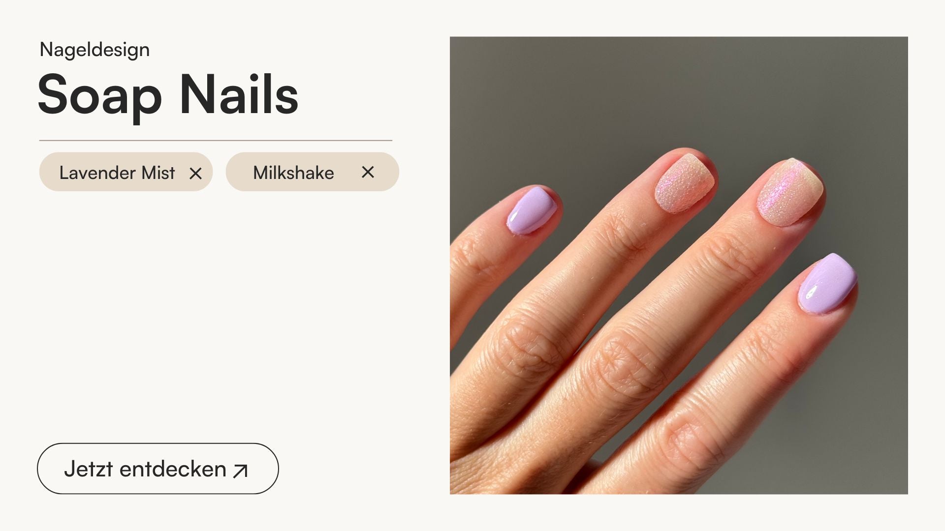 Der neueste Trend: Soap Naildesign