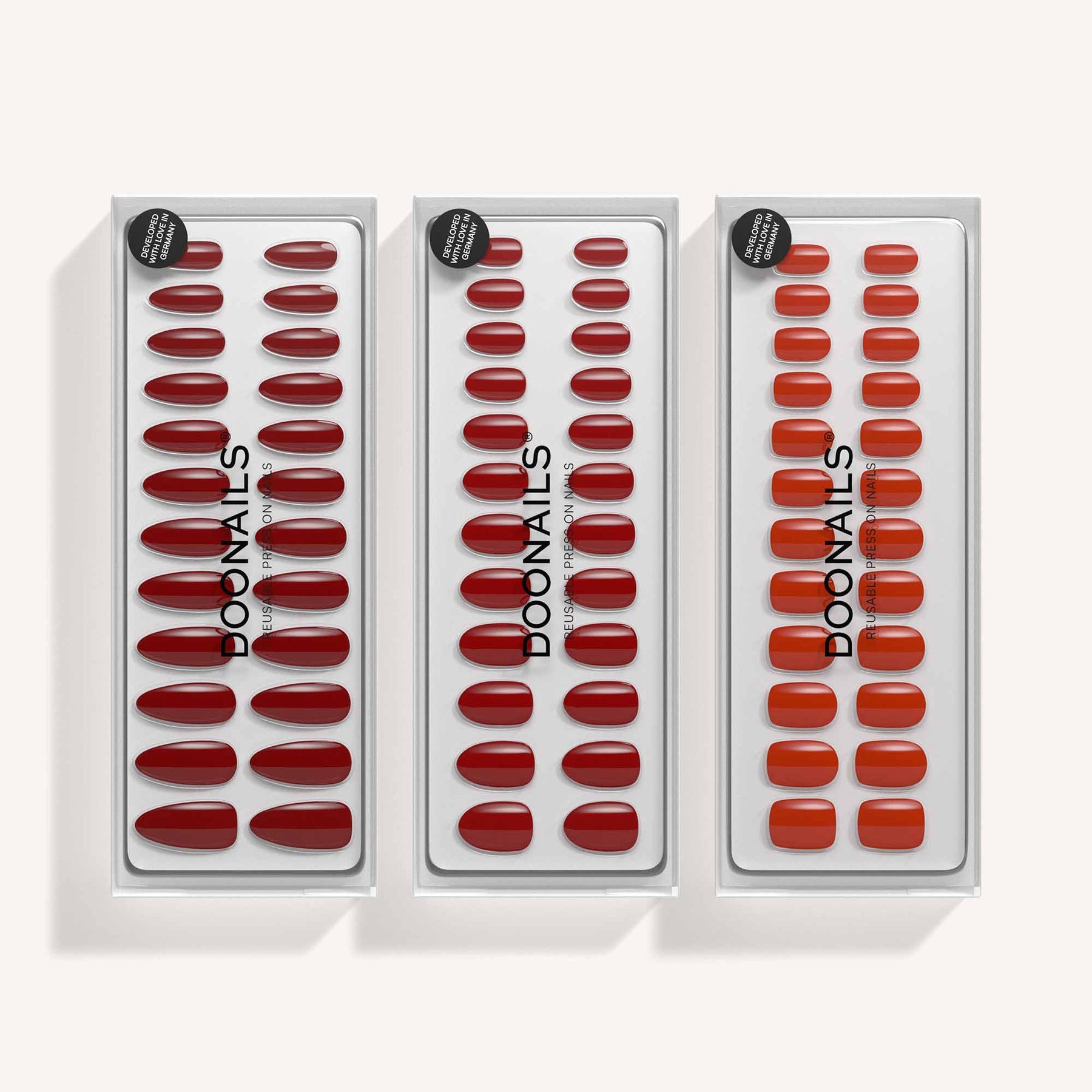Dein 3er Soft Gel Press Ons Set - Wähle 3 Stk.