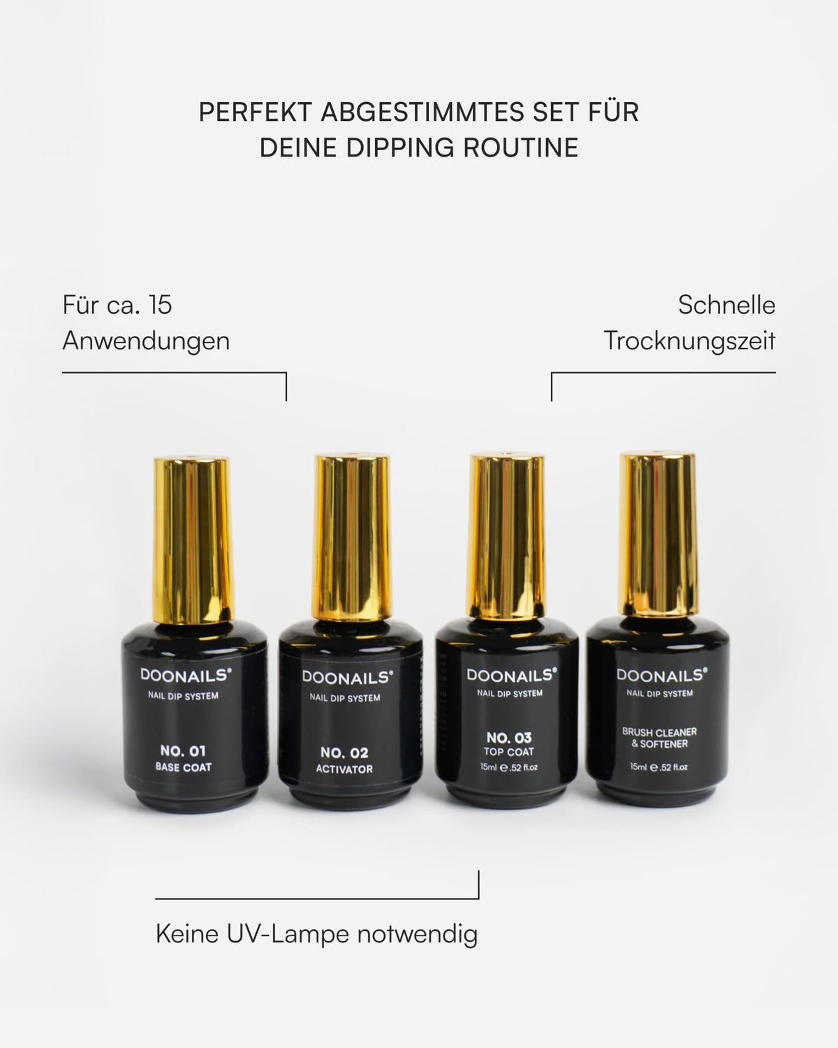 Dipping Powder Liquid Set - Doonails