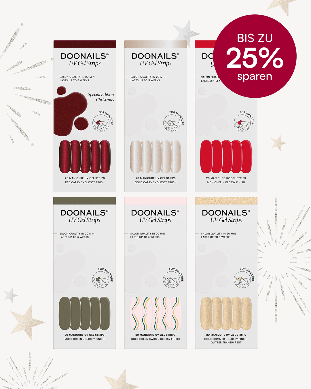 Farben Spar-Bundle - Gel Strips