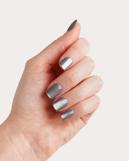 Glass Grey Cat Eye