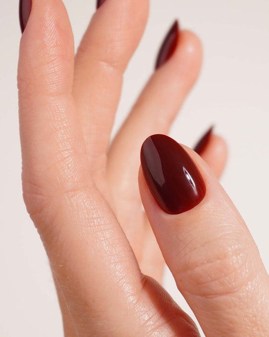 Love Paris Short Round Soft Gel Press Ons - Doonails