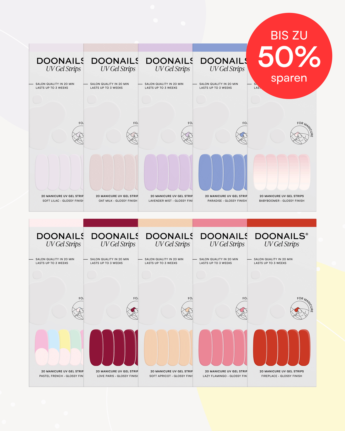 Mix & Match Nachfüll Bundle - Gel Strips