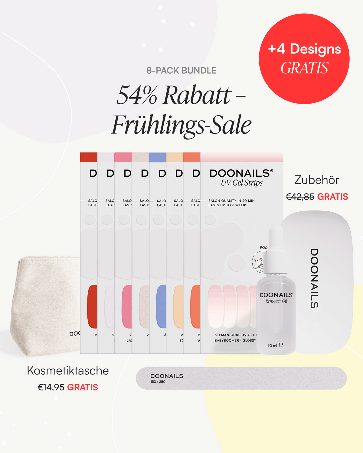 Frühlings Starter Set - Gel Strips