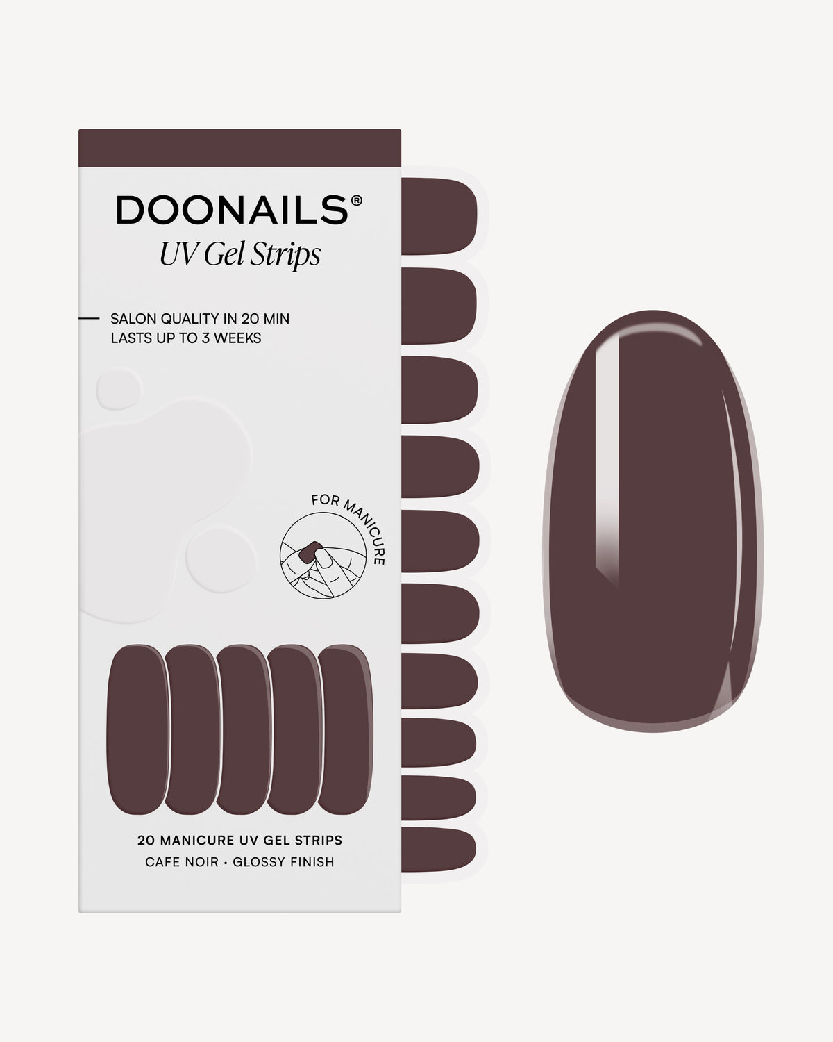 Cafe Noir UV Gel Strips