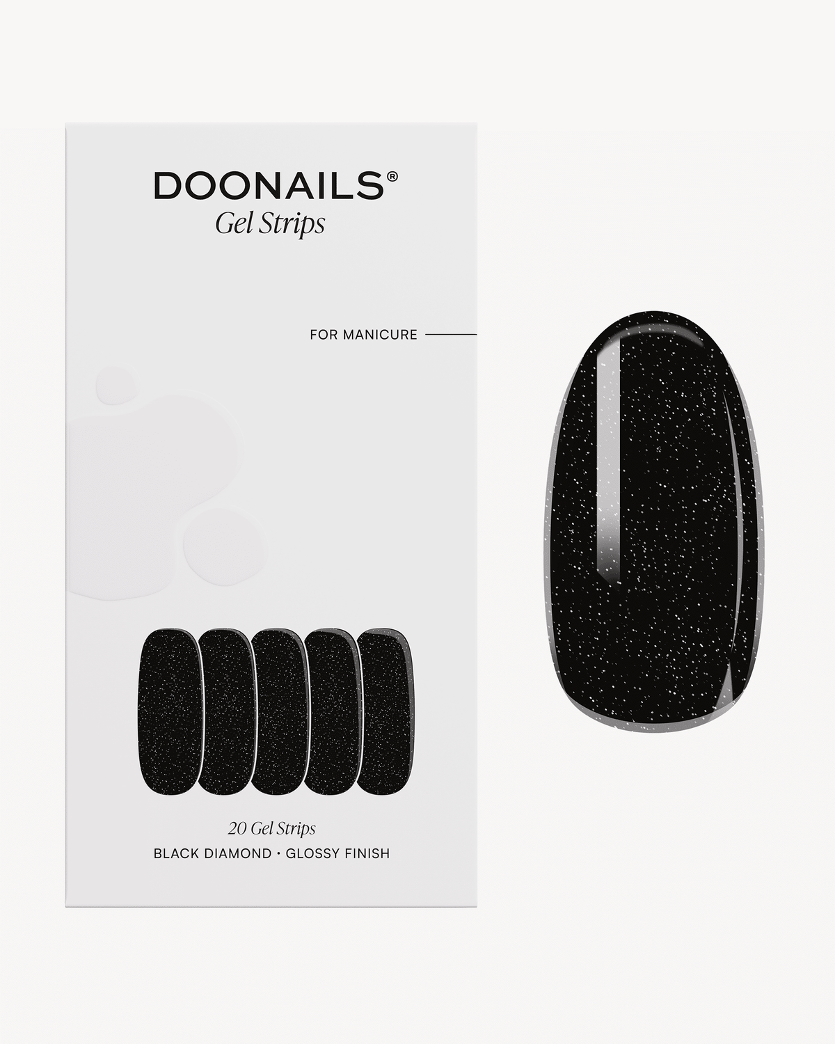 Black Diamond Gel Strips - Doonails