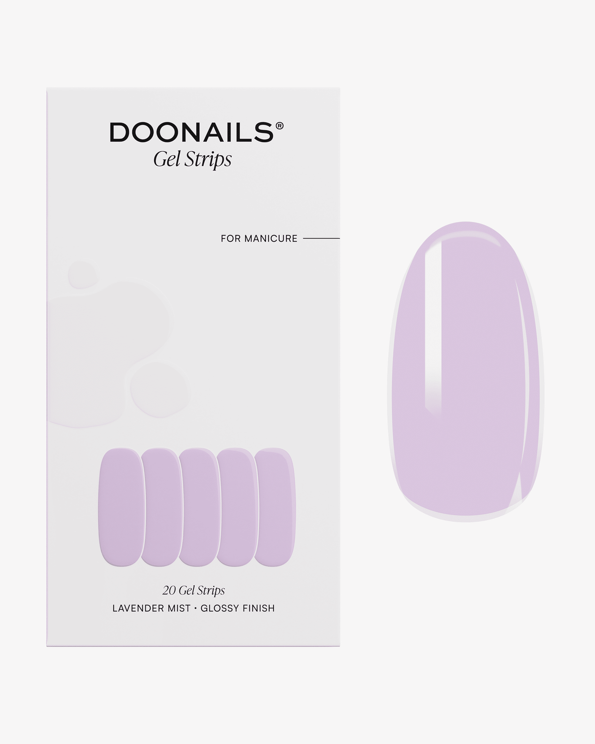 Lavender Mist Gel Strips - Doonails