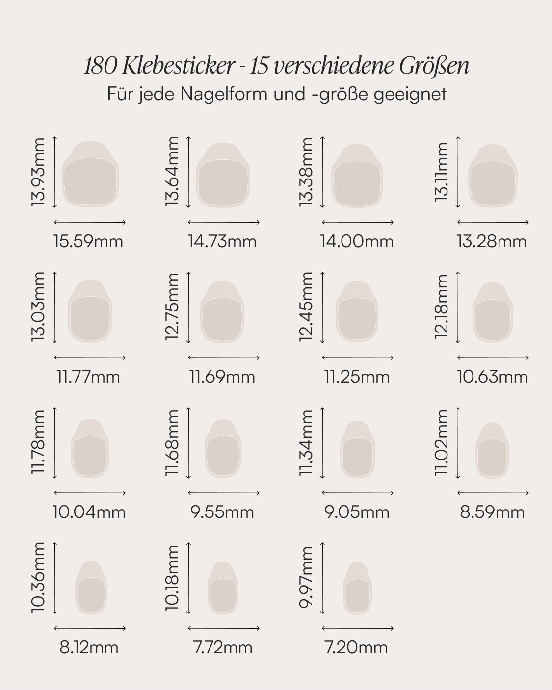 Klebesticker - Doonails