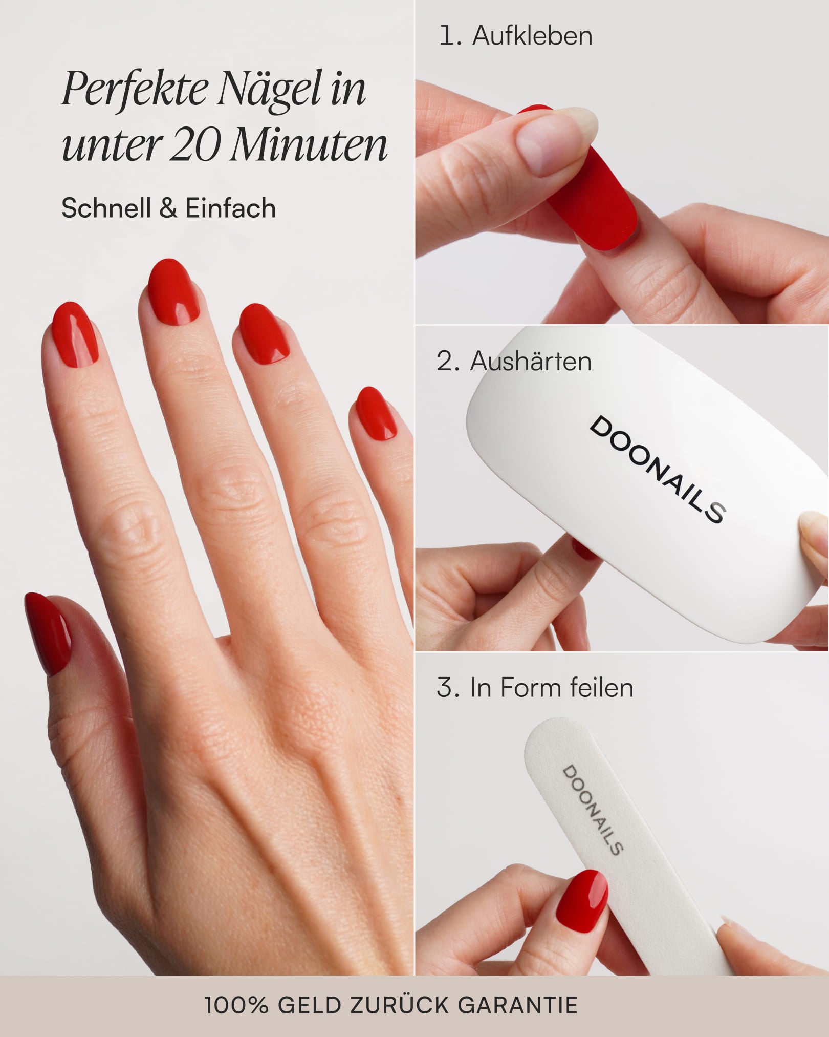 Sommer Starter Set - Gel Strips - Doonails