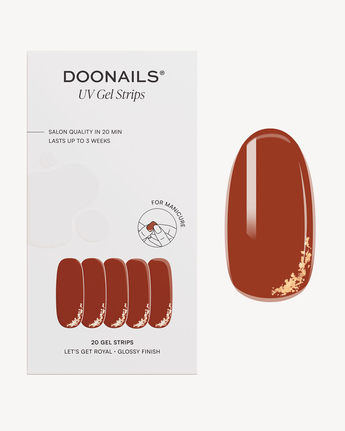 Let's Get Royal Gel Strips - Doonails