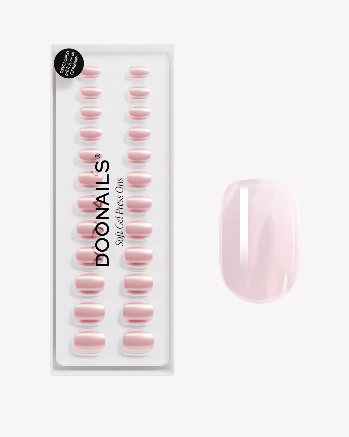 Jetset Extra Short Square Soft Gel Press Ons - Doonails