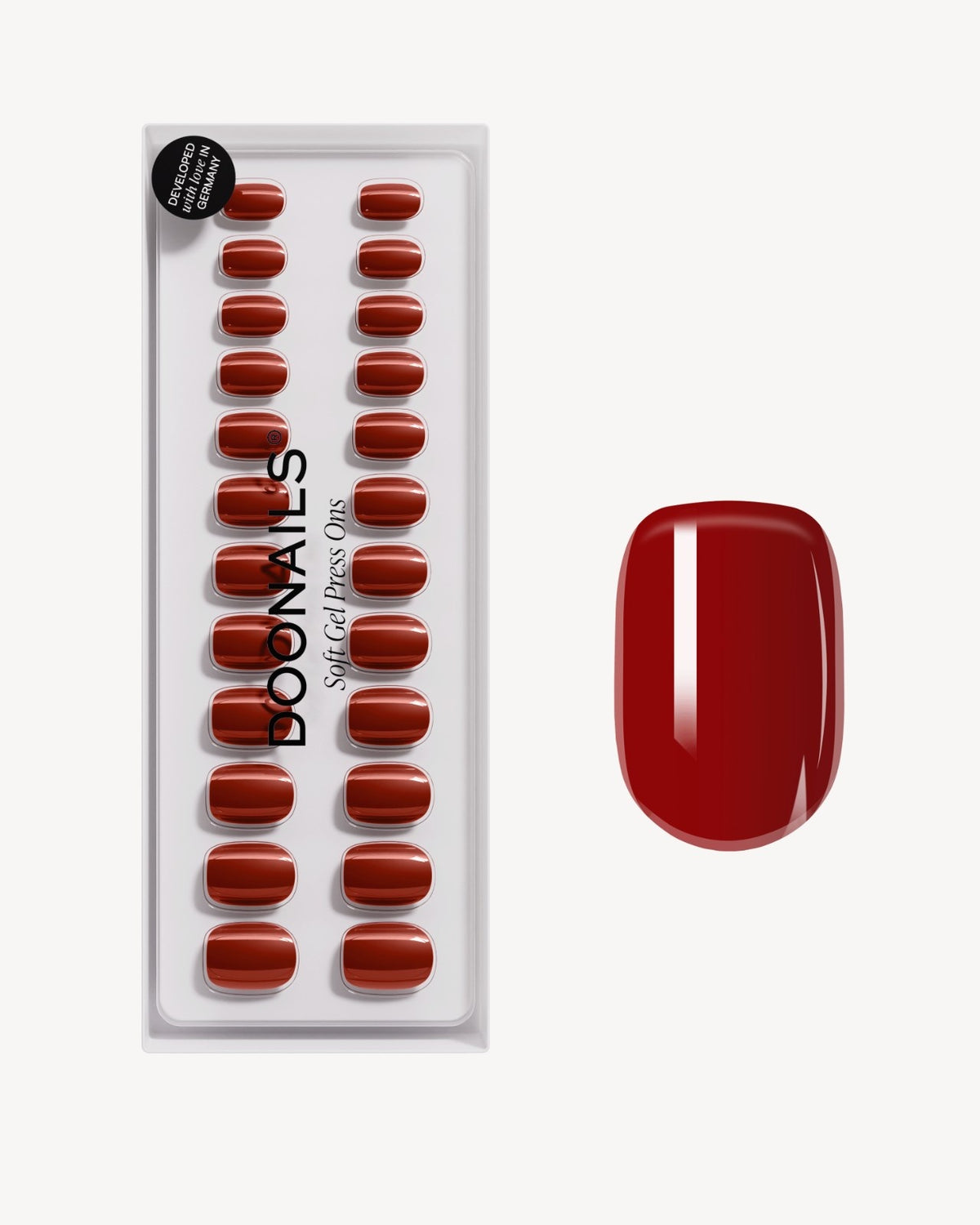 Mon Cheri Extra Short Square Soft Gel Press Ons - Doonails