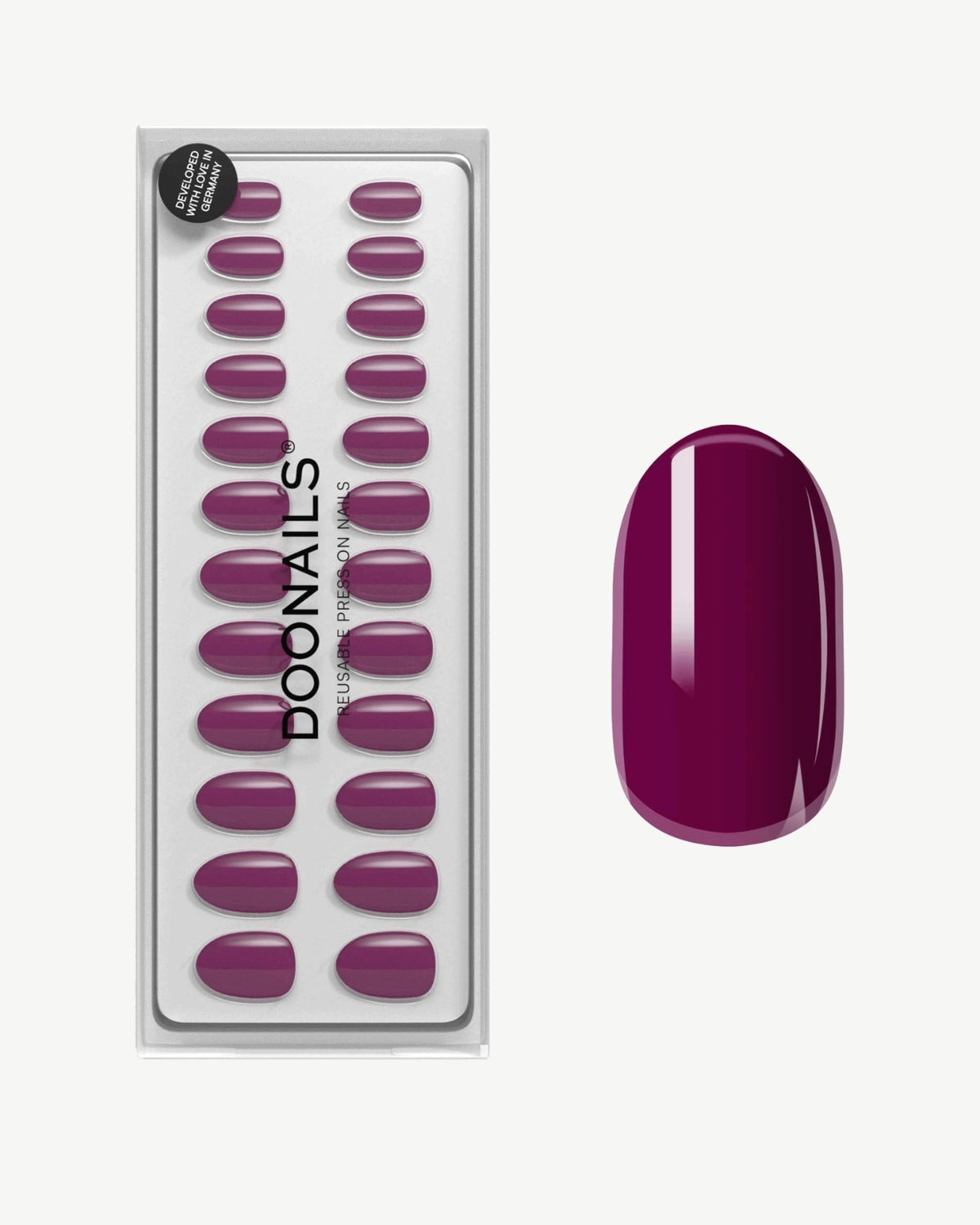 Into You Medium Round Soft Gel Press Ons - Doonails