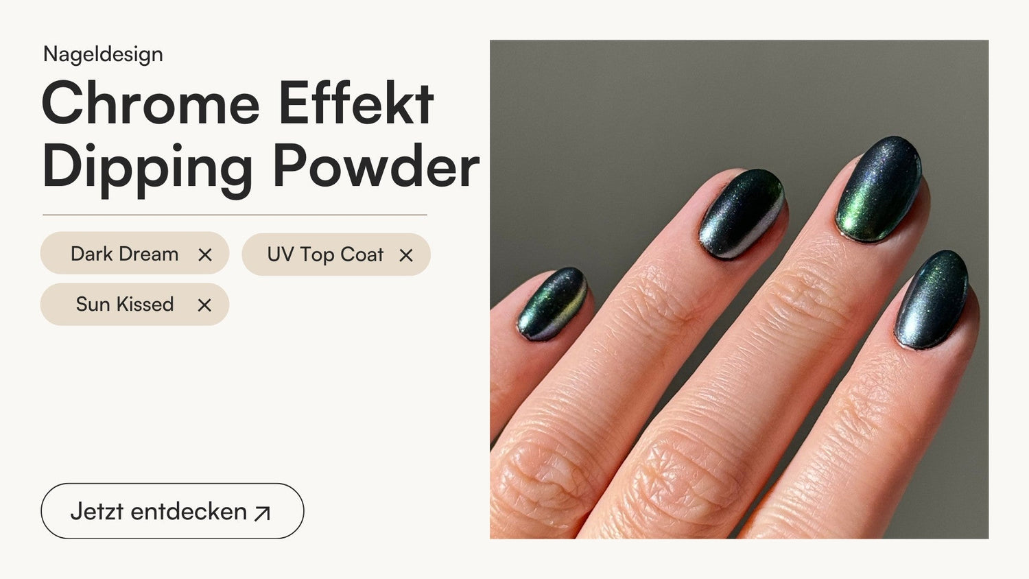 Chrome Effekt Dipping Powder - Doonails