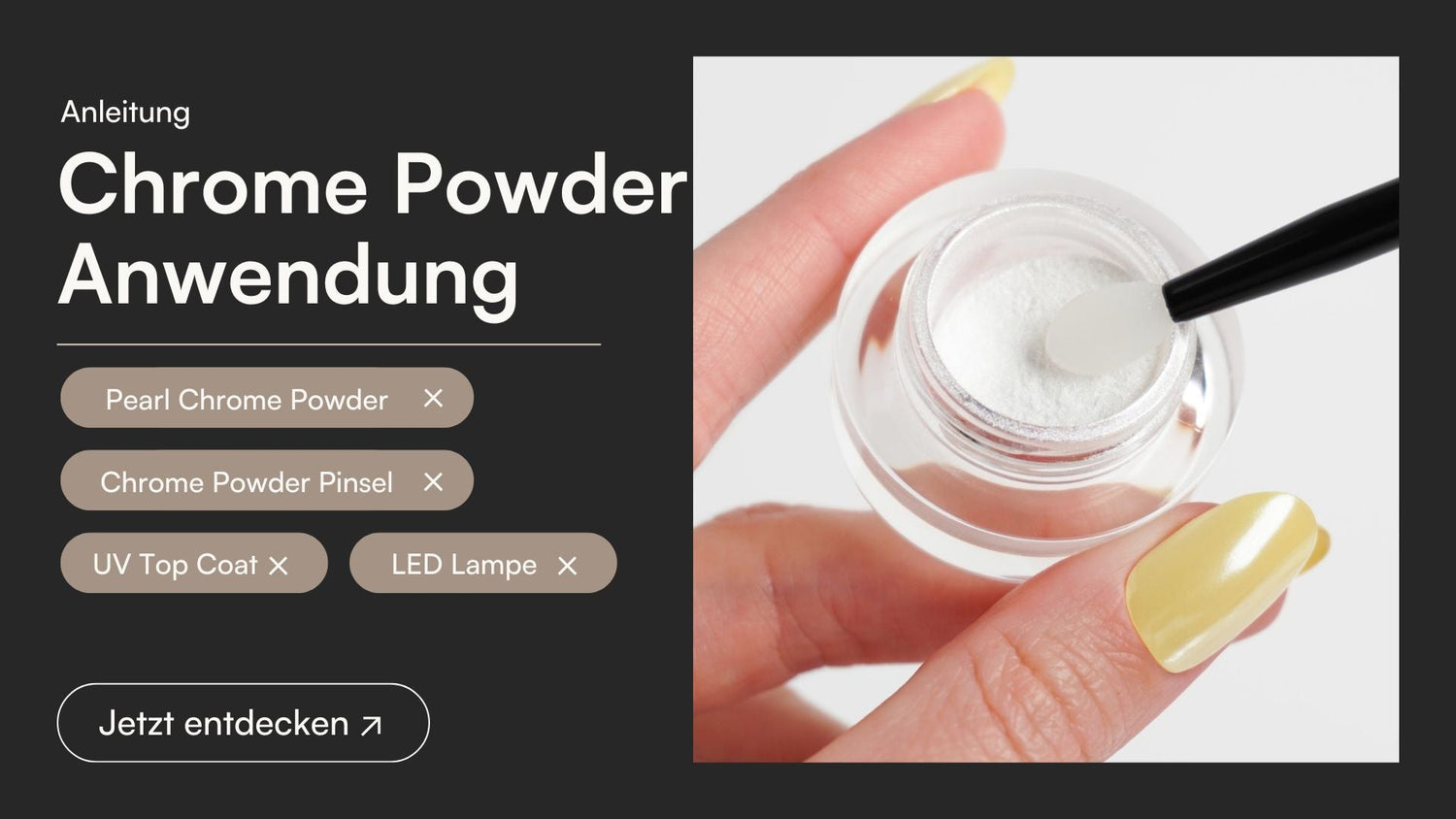 Chrome Powder Anleitung - Doonails