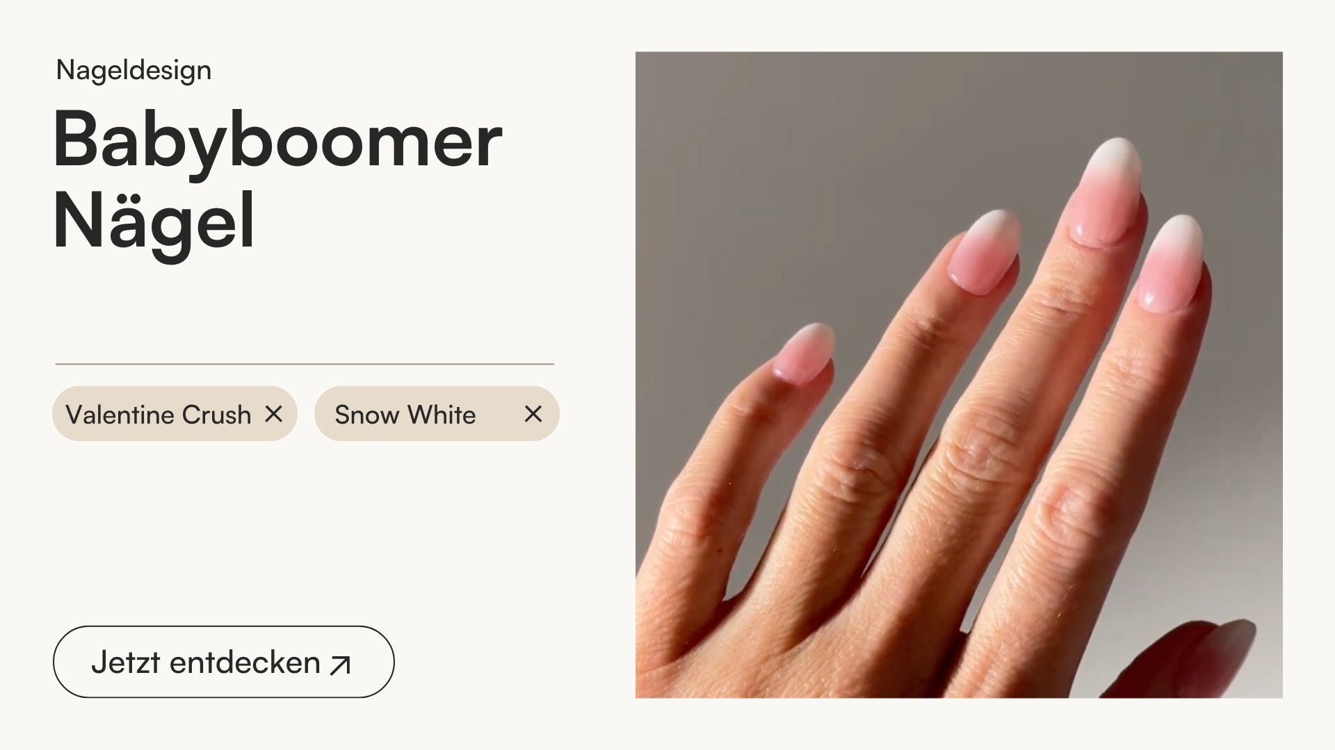 Babyboomer Nägel - So gelingt dir der Ombre-Look zu Hause - Doonails