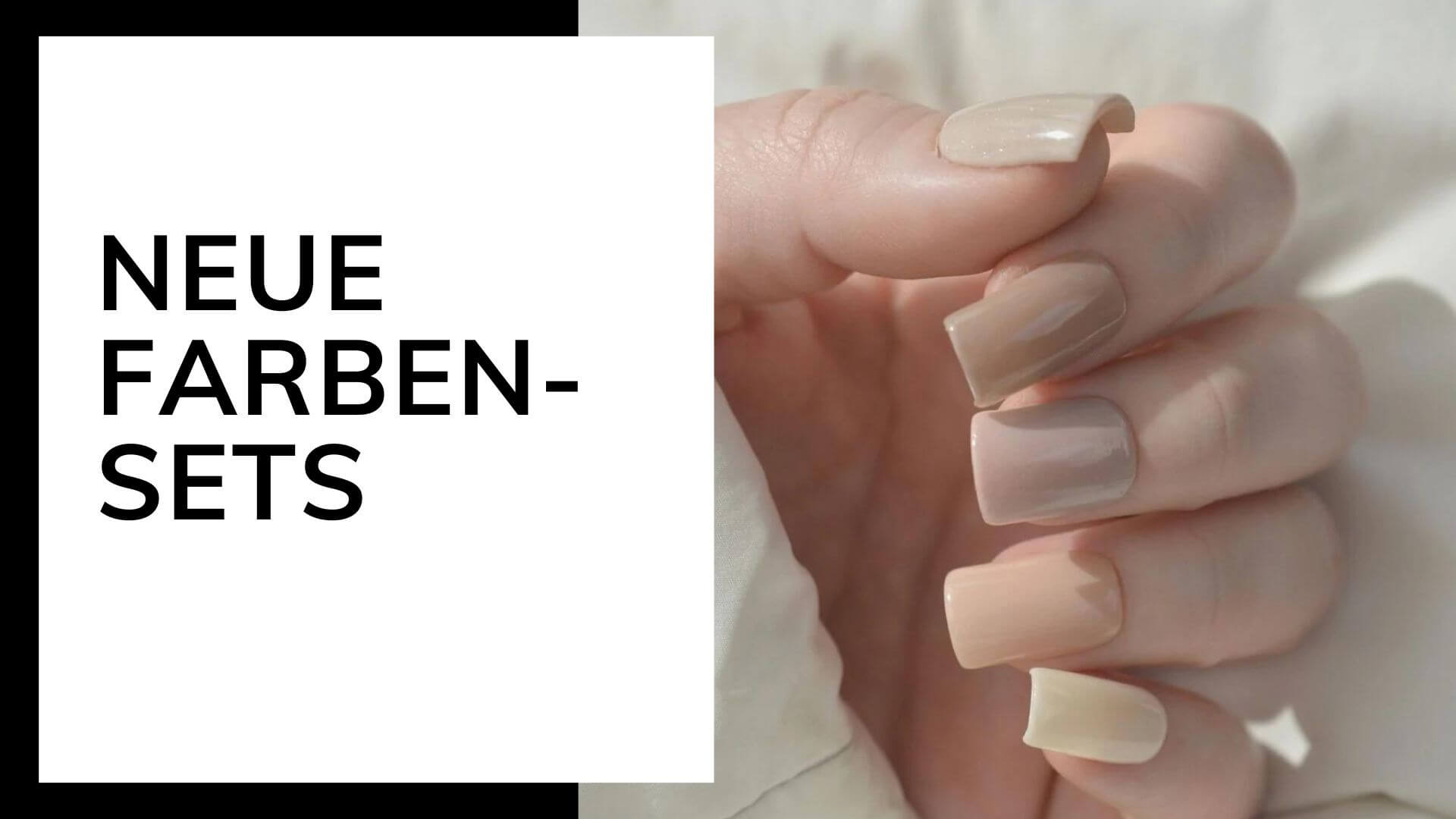 NEW – die stylischen Farbsets