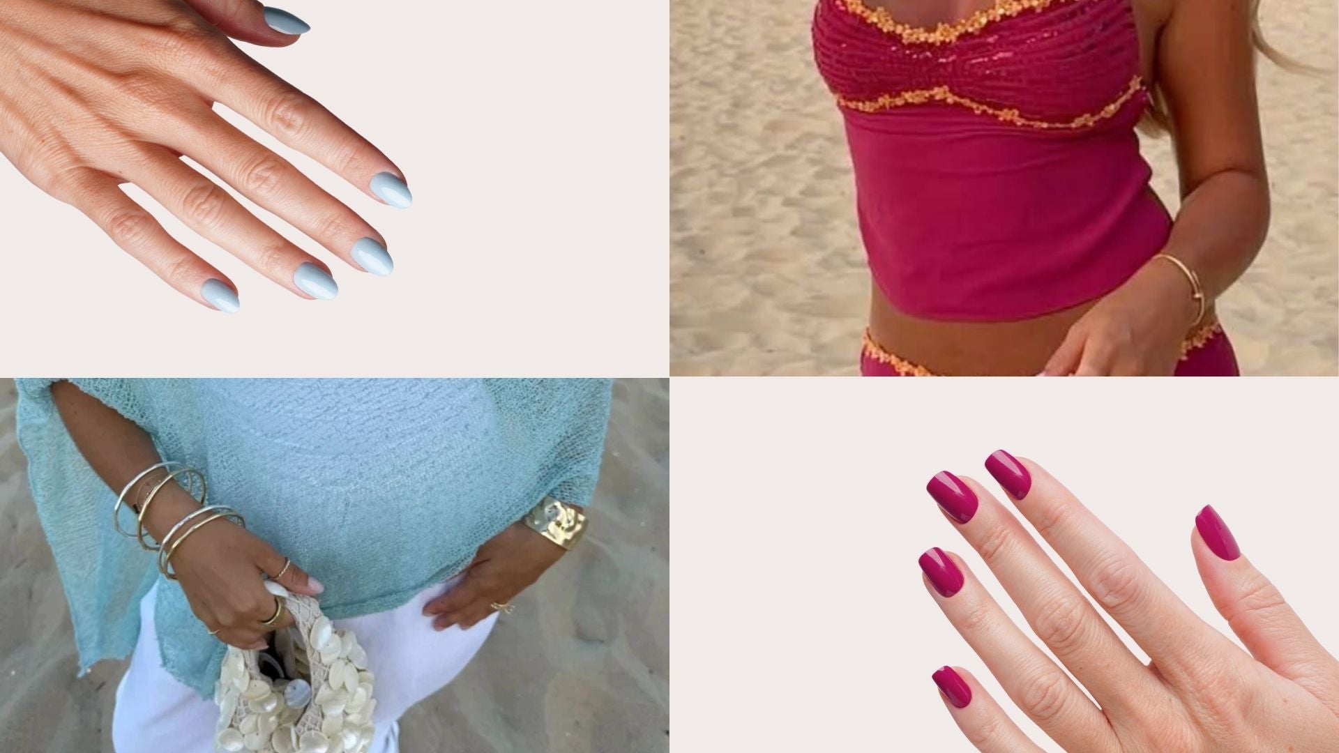 Nägel passend zum Sommeroutfit: 6 Looks zum Nachstylen