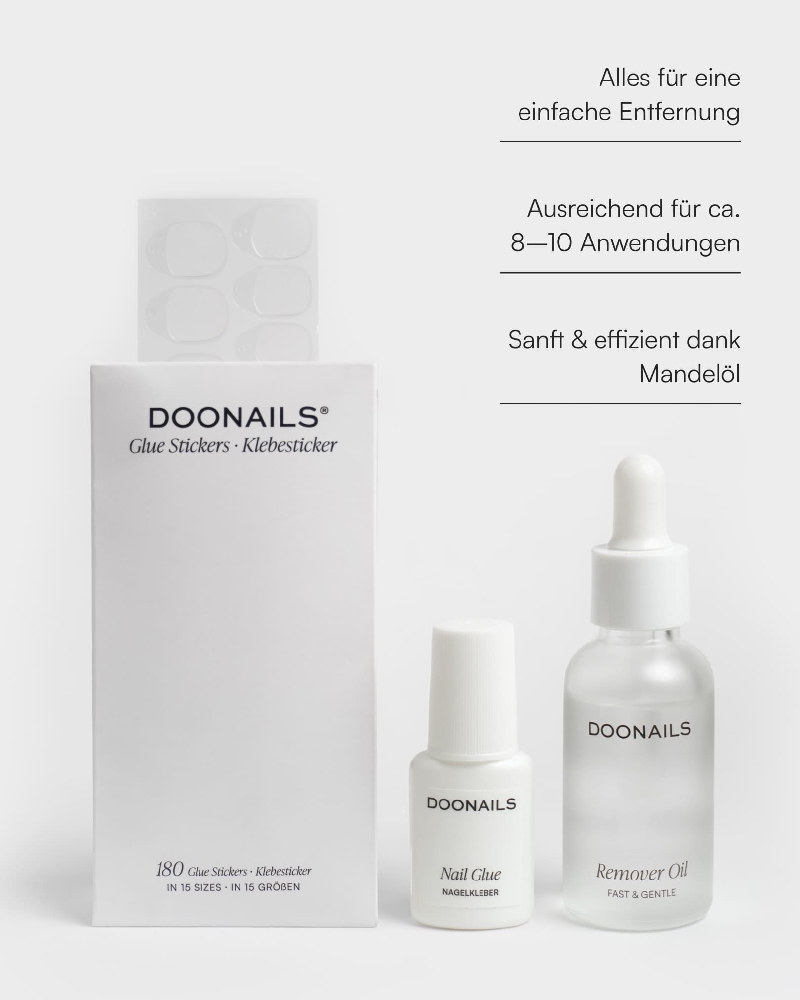 Perfection Add On Bundle - Soft Gel Press Ons - Doonails