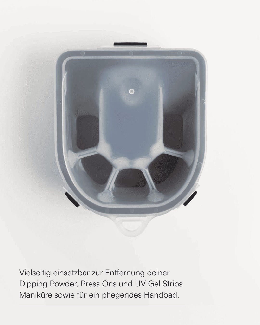 Entferner Bowl mit Erwähnung der Vorteilen