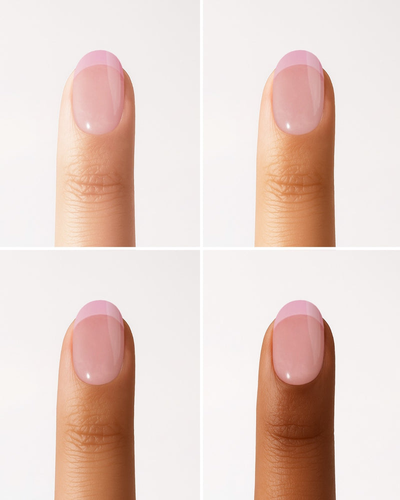 Pastel French Gel Strips - Doonails