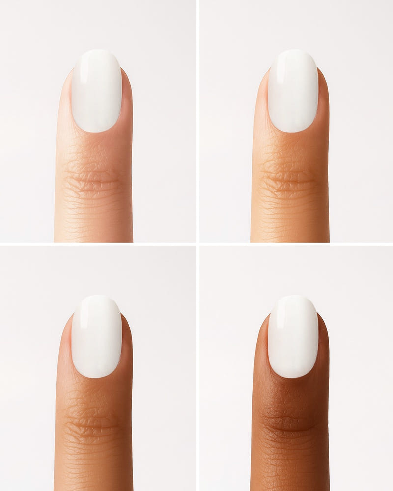 Snow White Gel Strips - Doonails