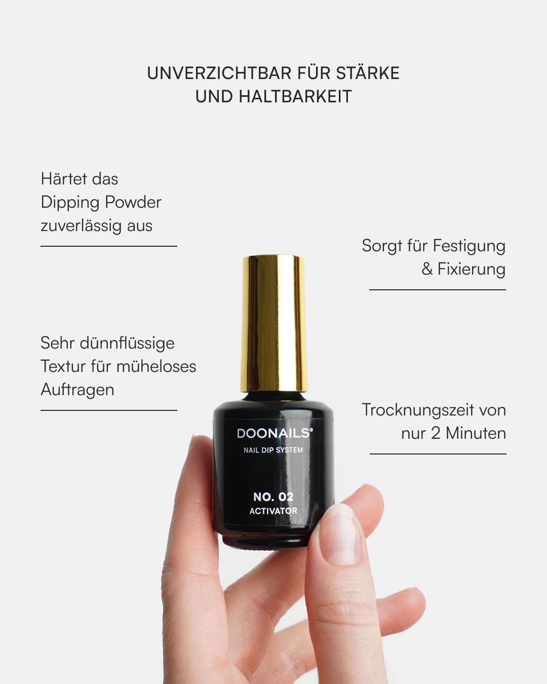 Activator in der Hand mit USPs