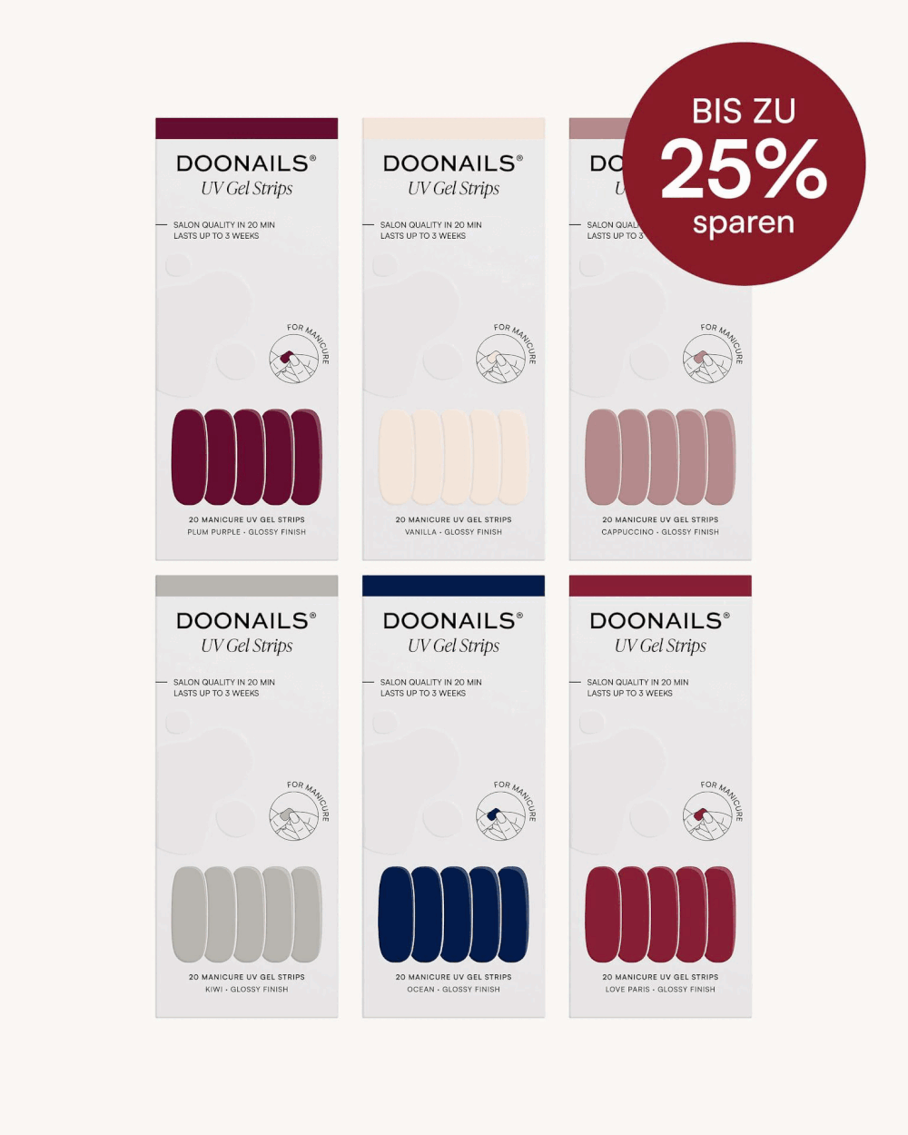 Farben Spar-Bundle - Gel Strips