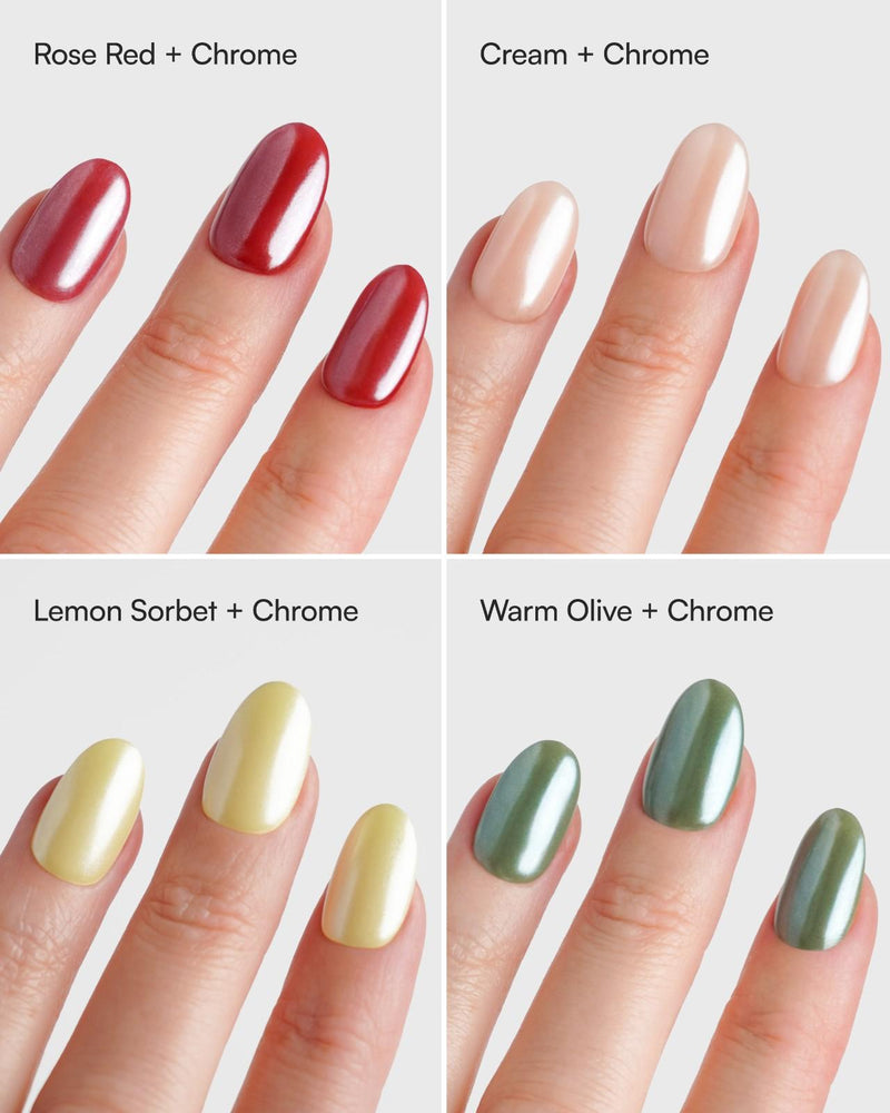 Pearl Chrome Powder - Doonails
