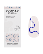 Blue Swirls Gel Strips