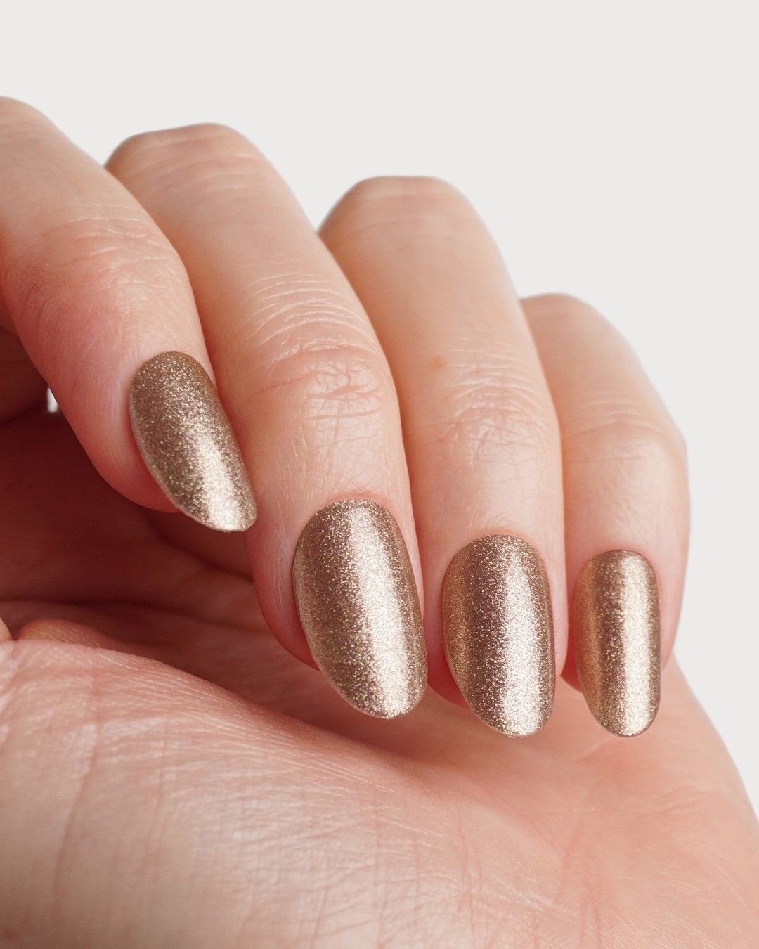 Gold Shimmer Gel Strips