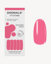 Hot Pink UV Gel Strips