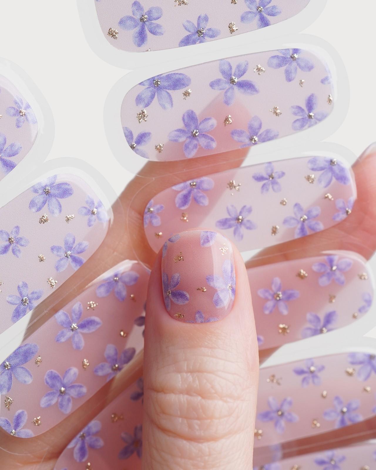 Limited Edition Fleur de Lilac Gel Strips