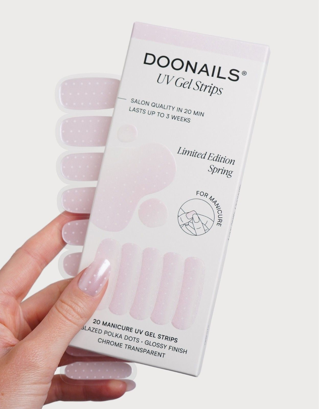 Limited Edition Glazed Polka Dots Gel Strips