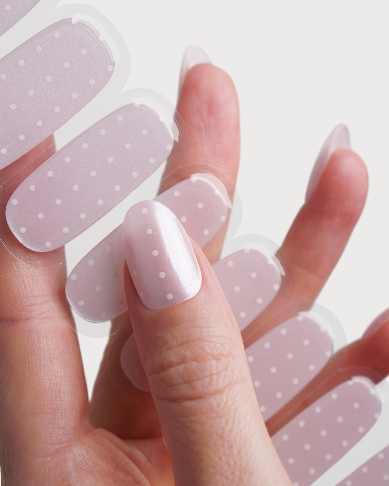 Limited Edition Glazed Polka Dots Gel Strips