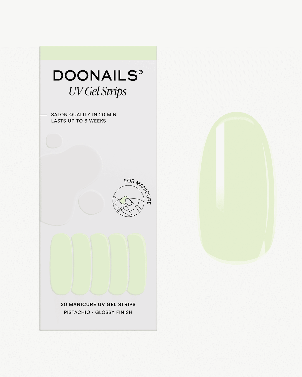Pistachio UV Gel Strips