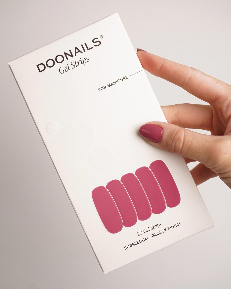 Bubblegum Gel Strips - Doonails