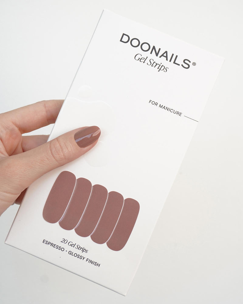 Espresso Gel Strips - Doonails