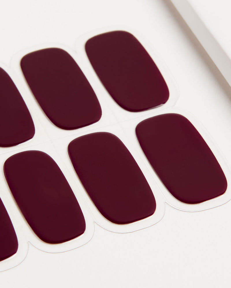 Plum Purple Gel Strips - Doonails