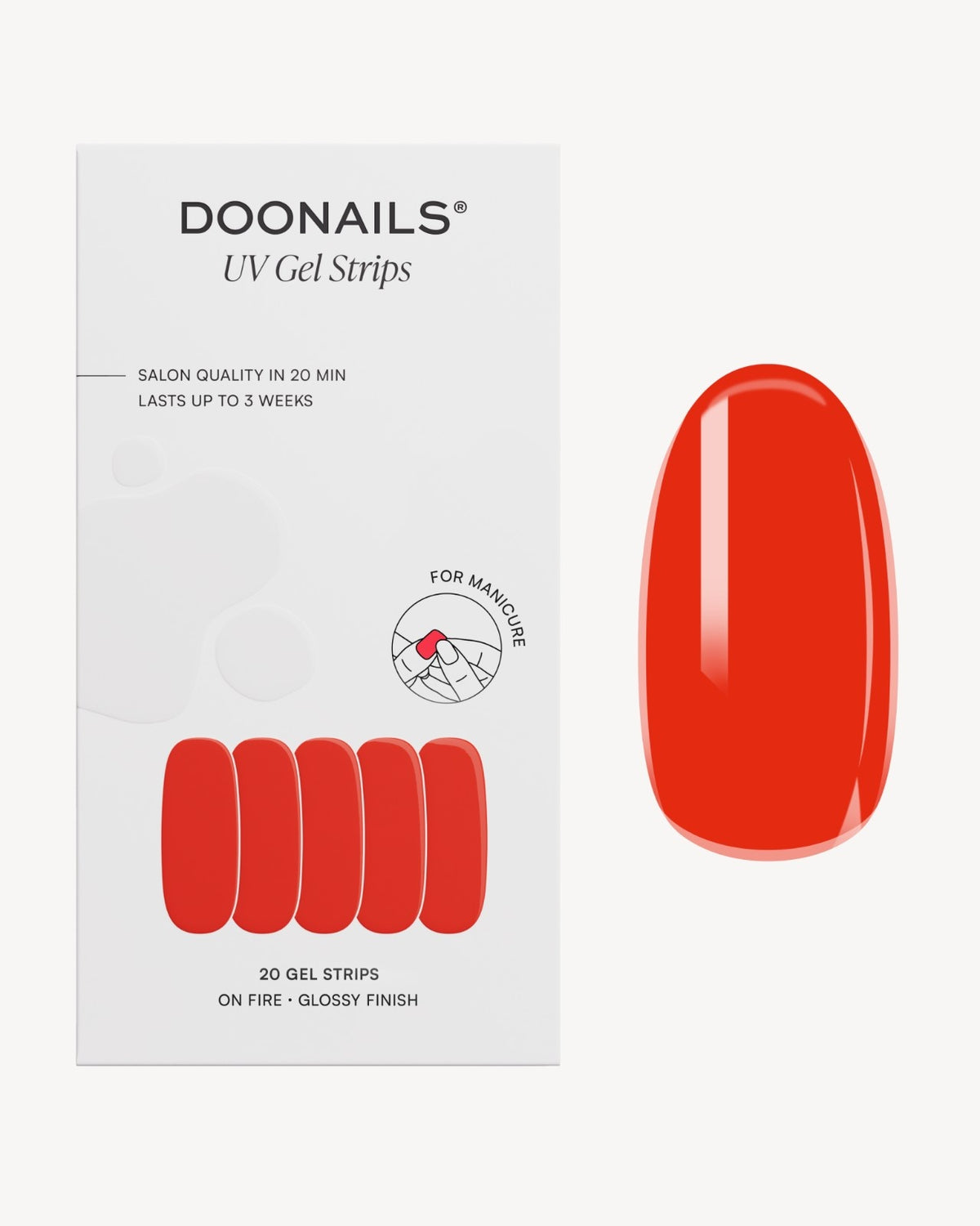 On Fire UV Gel Strips