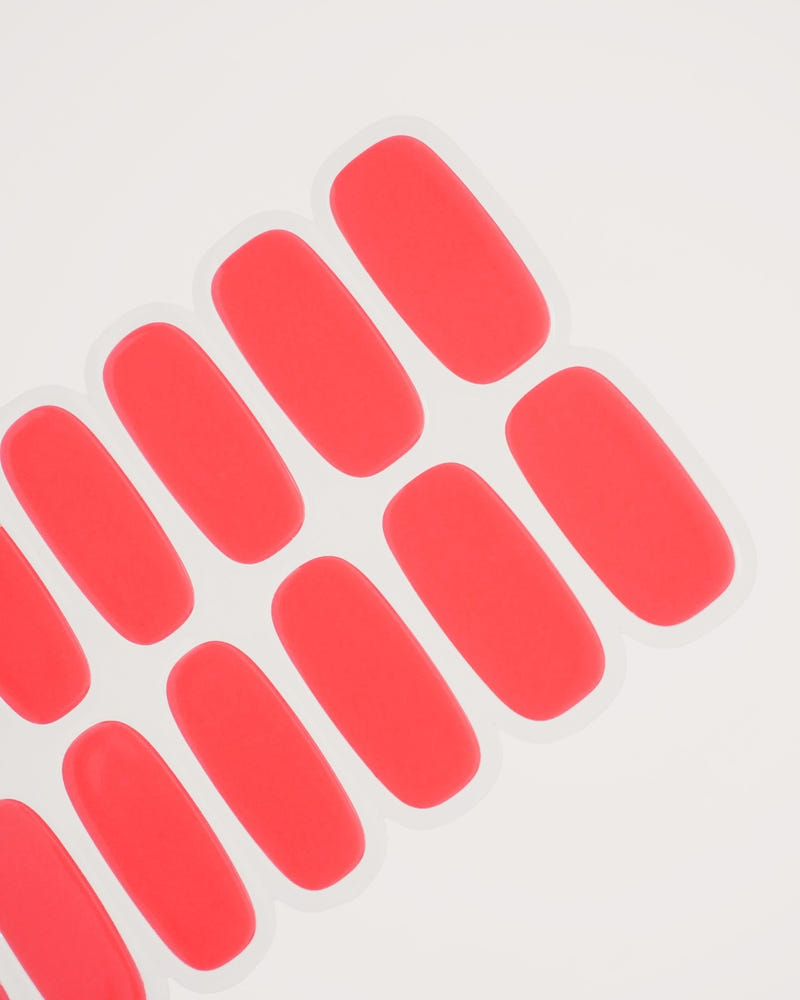 Sunset Coral Gel Strips - Doonails