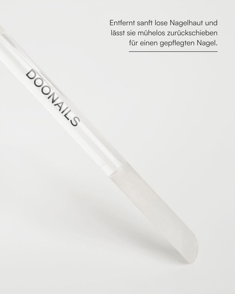 Glas Nagelhautschieber
