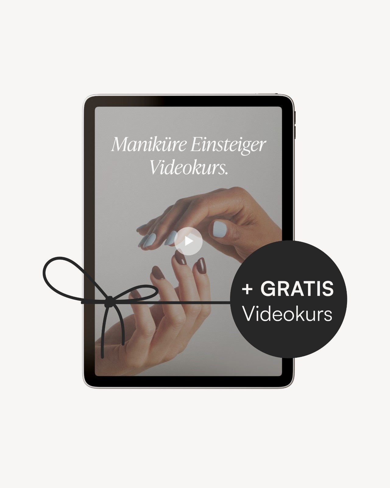 Starter Set - Soft Gel Press Ons inkl. Maniküre Einsteiger Videokurs