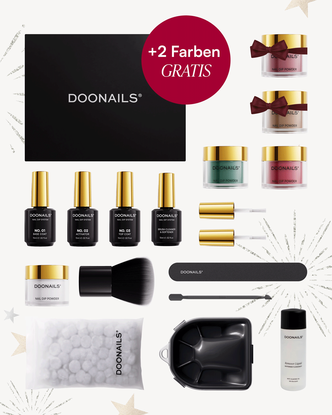 Neujahrs Starter Set - Dipping Powder