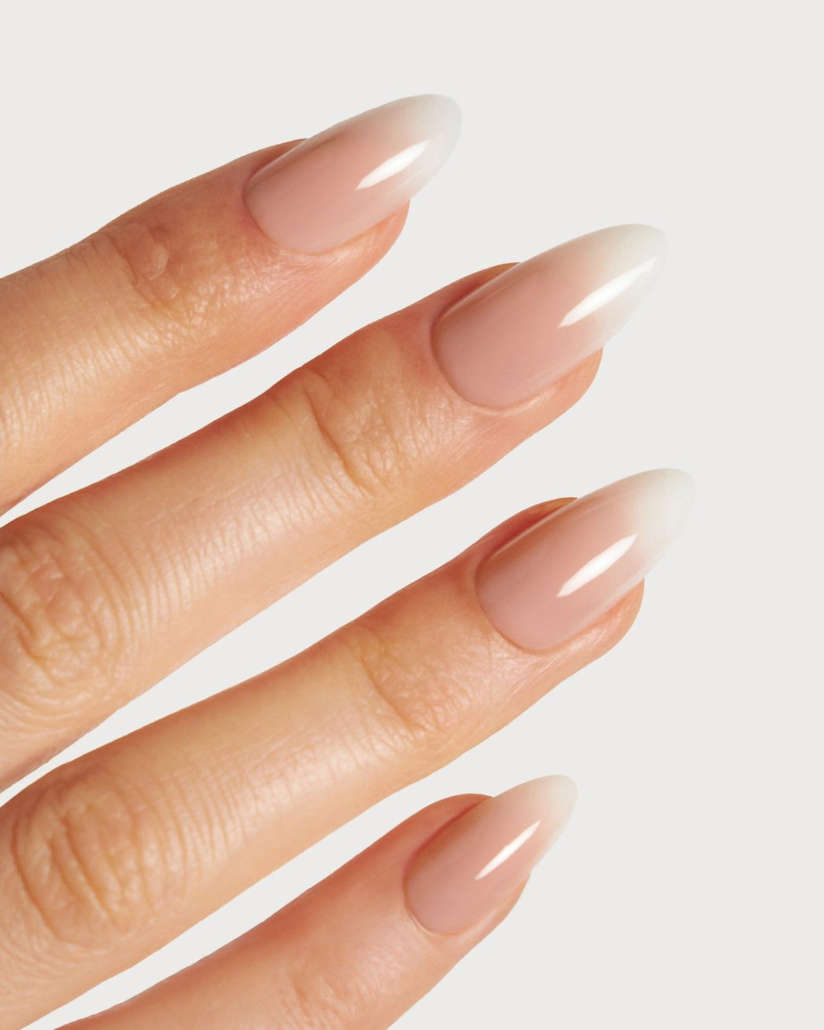 Babyboomer Medium Almond Soft Gel Press Ons