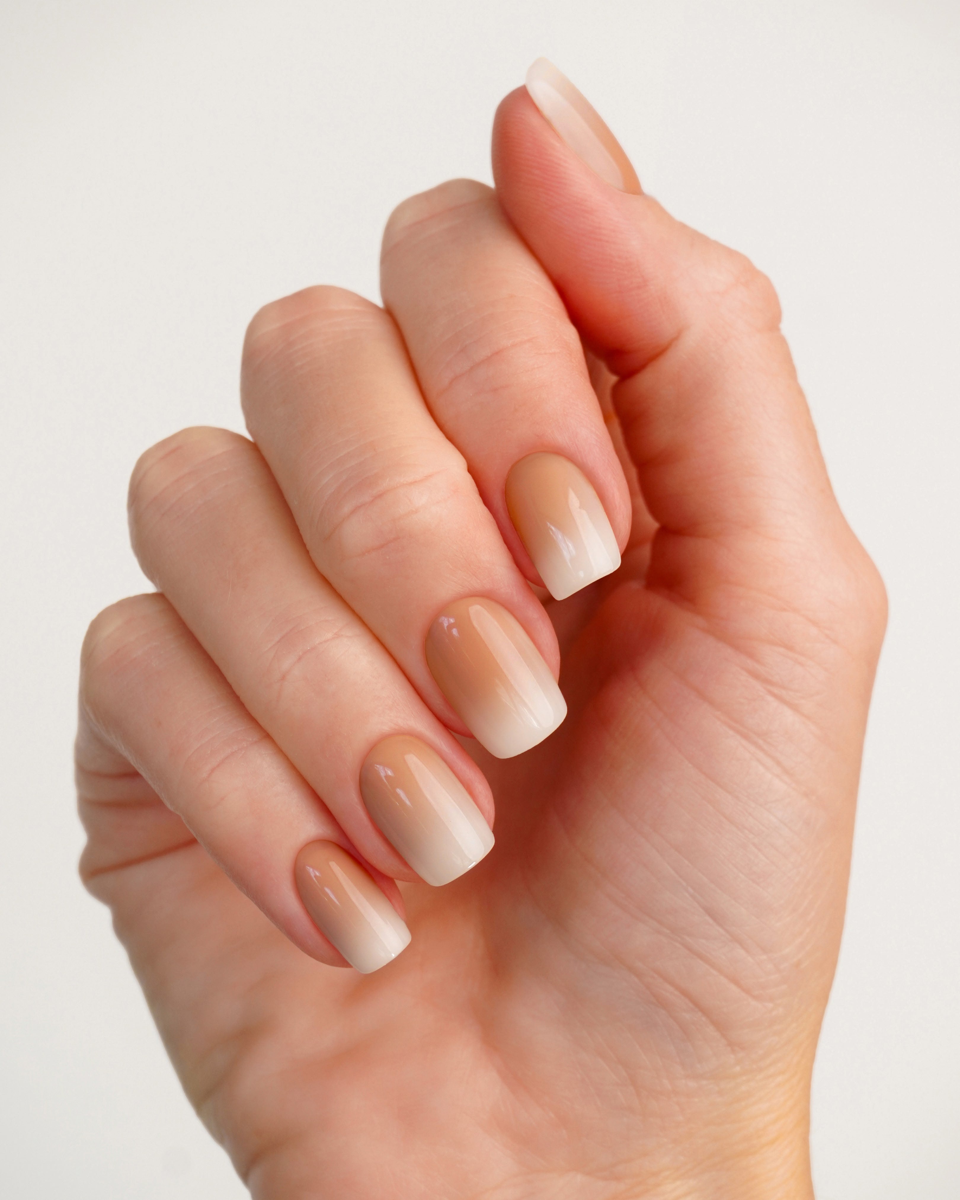 Babyboomer Short Square Soft Gel Press Ons