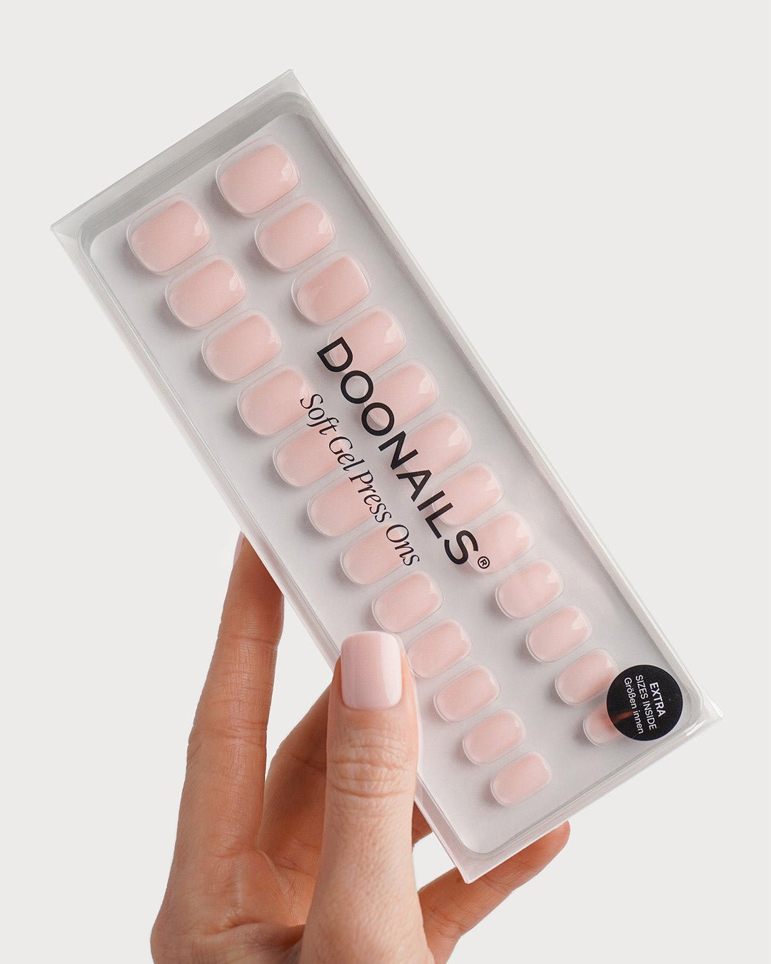 Ballerina Extra Short Square Soft Gel Press Ons