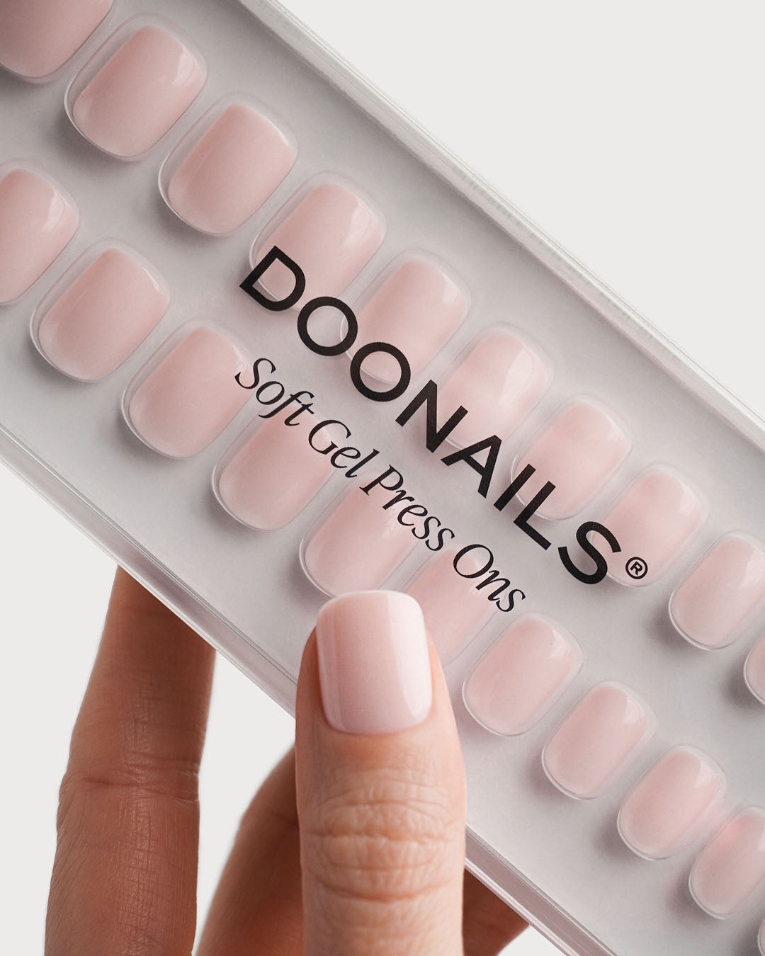 Ballerina Extra Short Square Soft Gel Press Ons